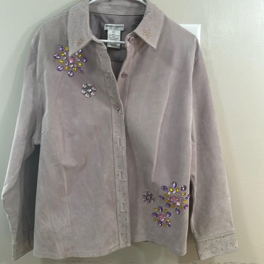 Draper & Damon’s leather jacket size PXL